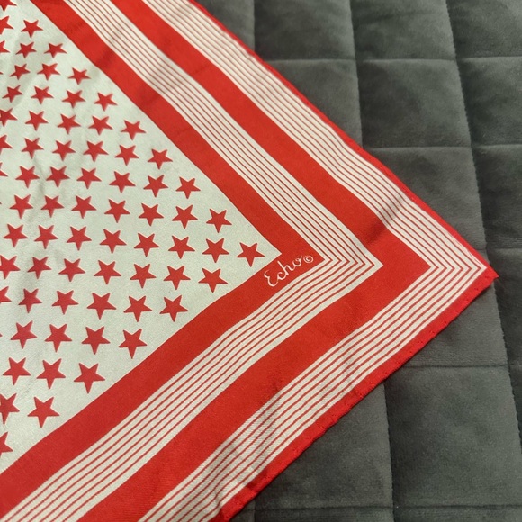 Vintage Echo Silk mix Scarf - Picture 2 of 7